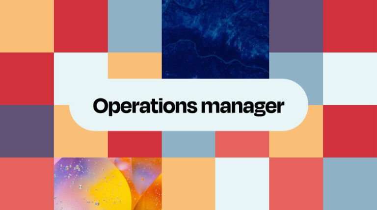 מחקר תפקיד Operations Manager